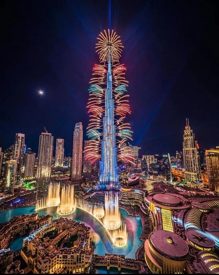 Burj Khalifa Downtown Fountain Apartment Dubai