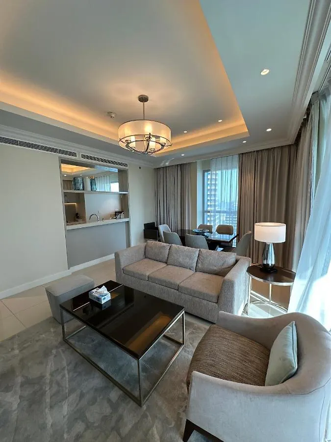 Burj Khalifa Downtown Fountain Apartment Dubai United Arab Emirates