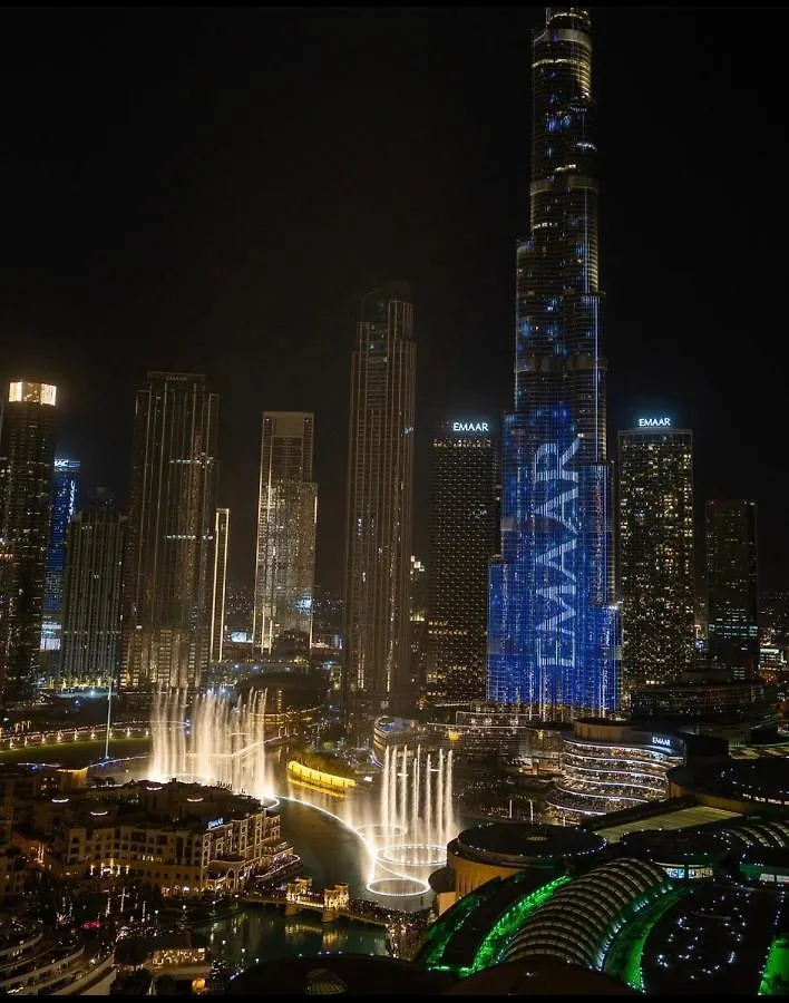 Burj Khalifa Downtown Fountain Apartment Dubai